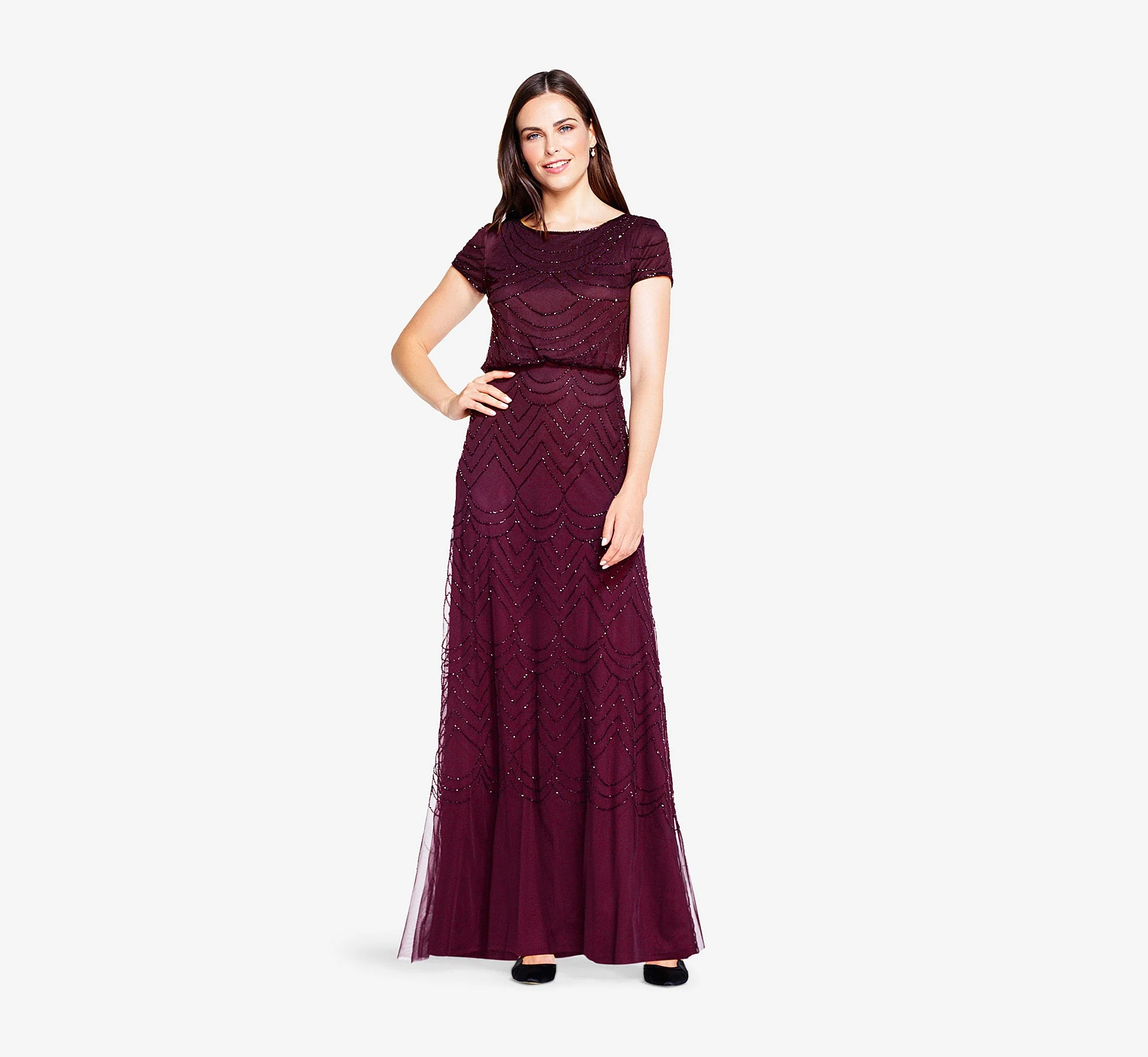 Adrianna Papell Bridesmaid Dress Style 191916100 - Image 10