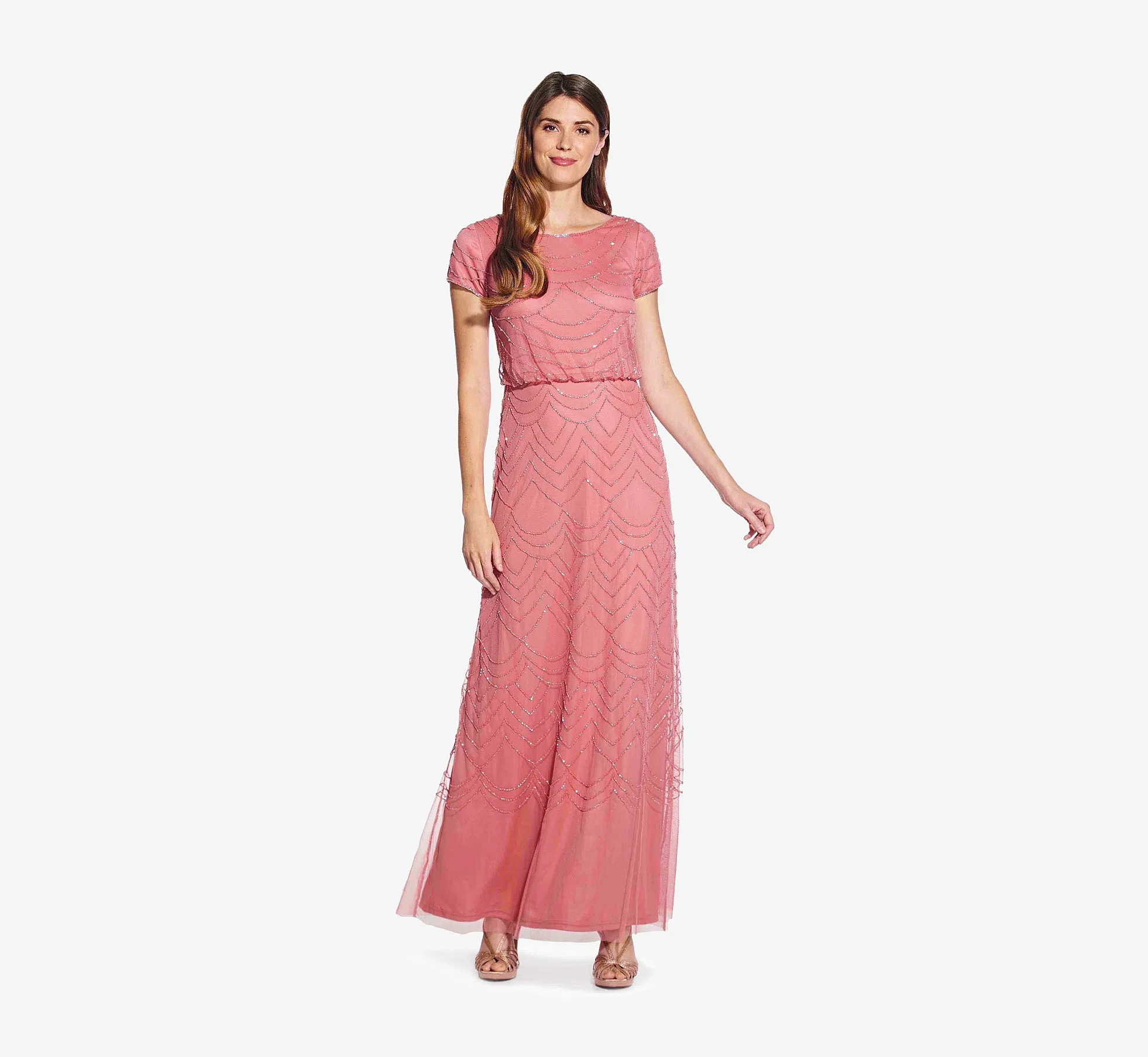 Adrianna Papell Bridesmaid Dress Style 191916100 - Image 12