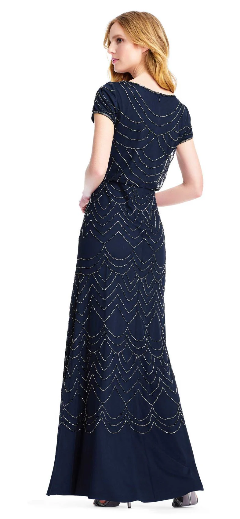 Adrianna Papell Bridesmaid Dress Style 191916100 - Image 3