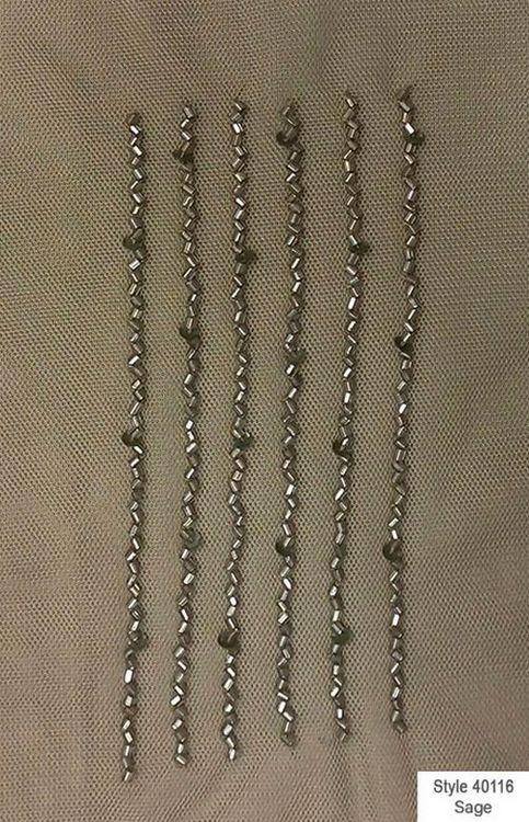 Adrianna Papell Platinum Bridesmaid Dress Style 40116 - Image 17