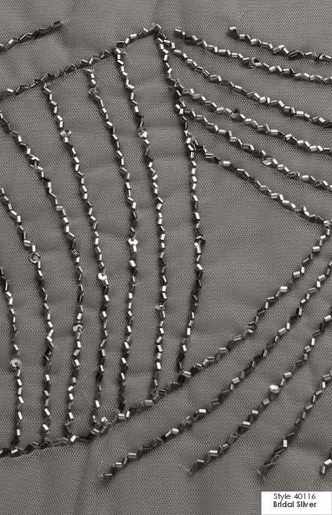 Adrianna Papell Platinum Bridesmaid Dress Style 40116 - Image 18