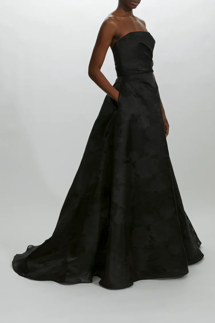 Amsale Evening Dress P463J - Image 4
