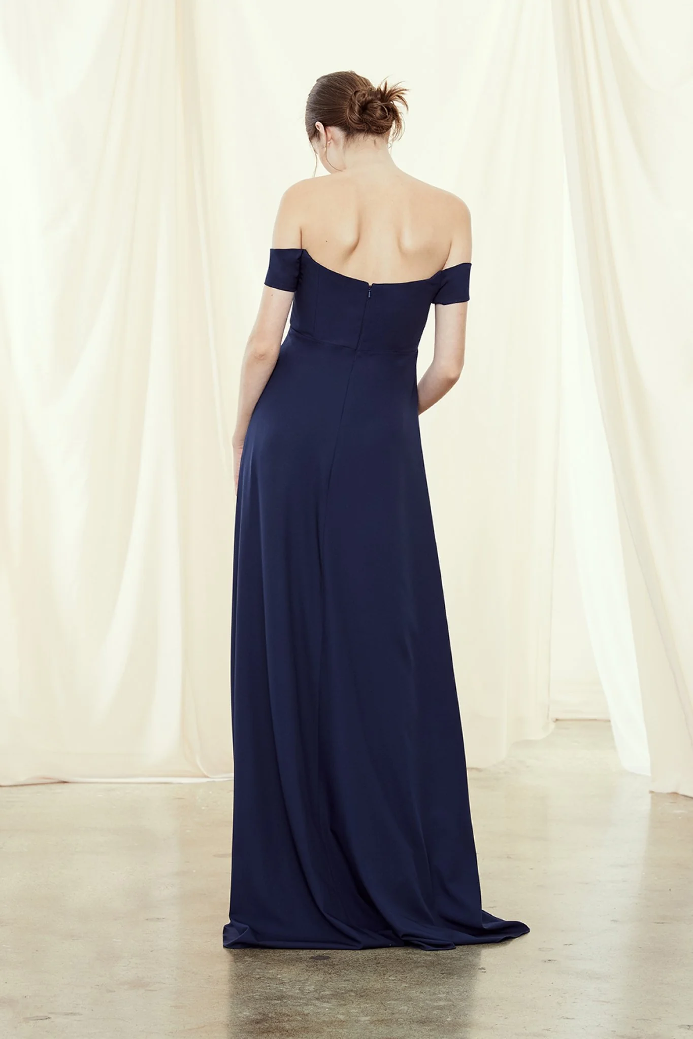 Amsale Long Bridesmaid Dress Autumn - Image 3