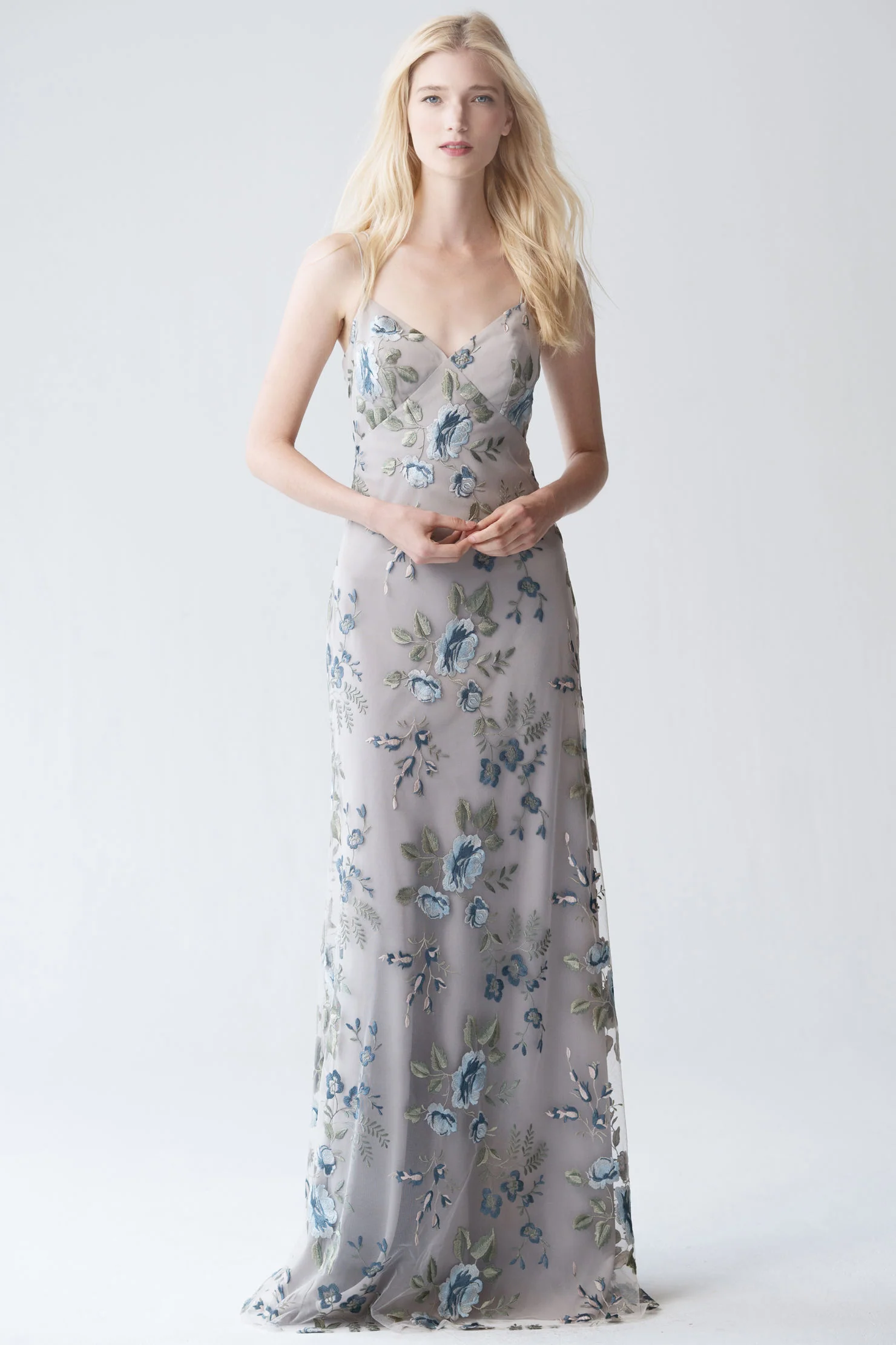 Jenny Yoo Long Bridesmaid Dress Julianna - Image 5