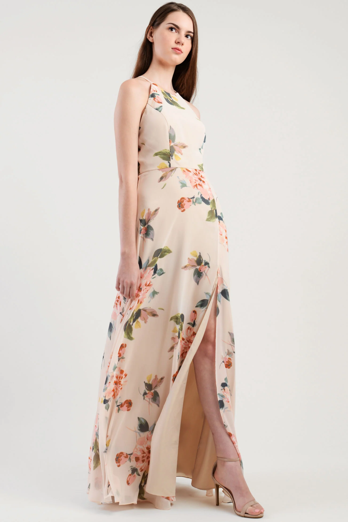 Jenny Yoo Long Bridesmaid Dress Kayla Print - Image 13