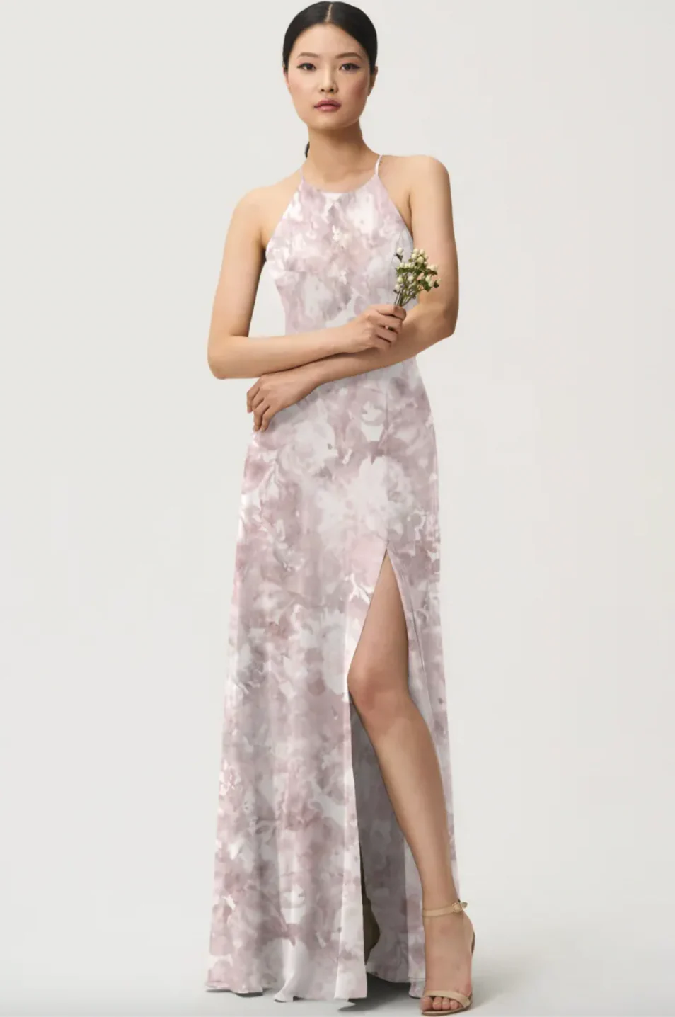 Jenny Yoo Long Bridesmaid Dress Kayla Print - Image 19