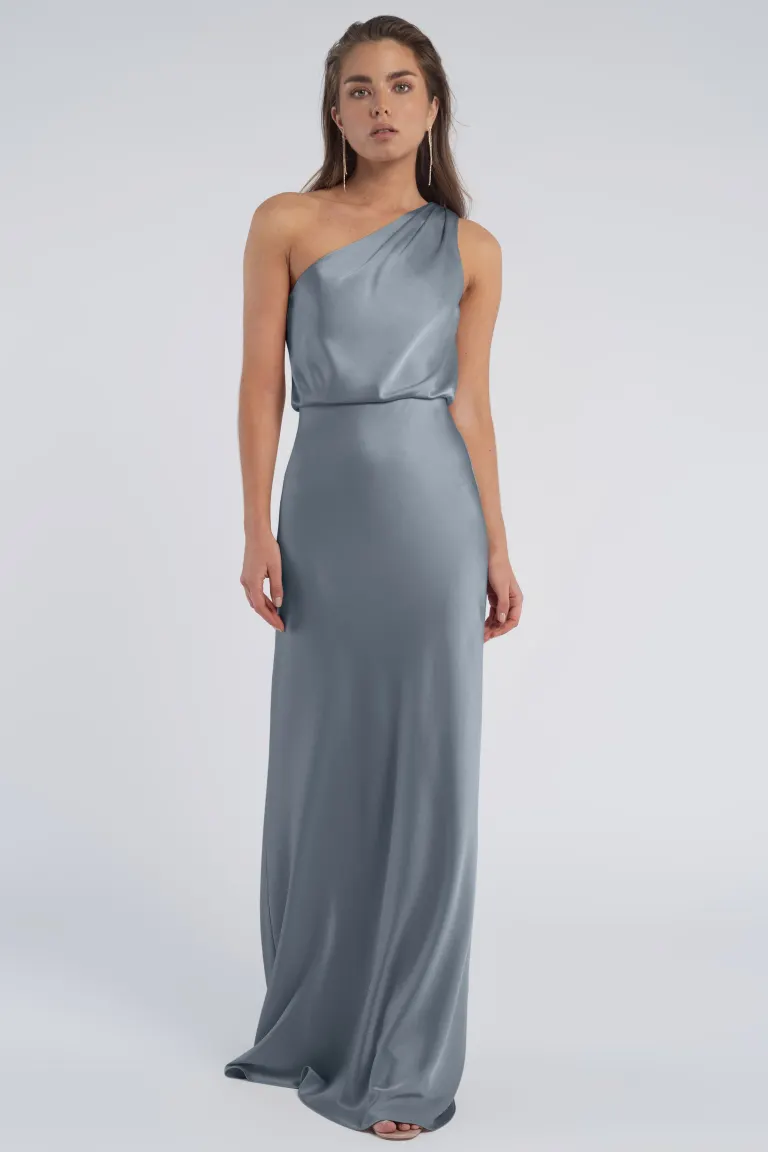Jenny Yoo Bridesmaid Dress Sterling - Image 16