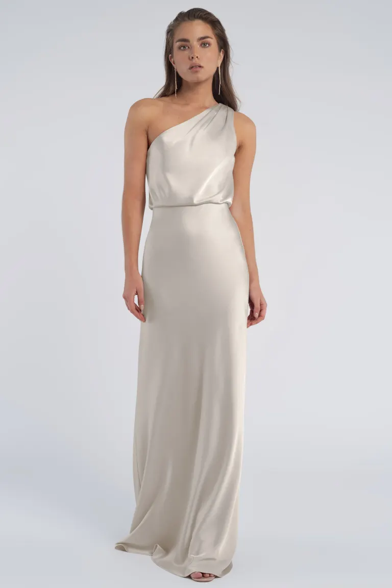 Jenny Yoo Bridesmaid Dress Sterling - Image 28