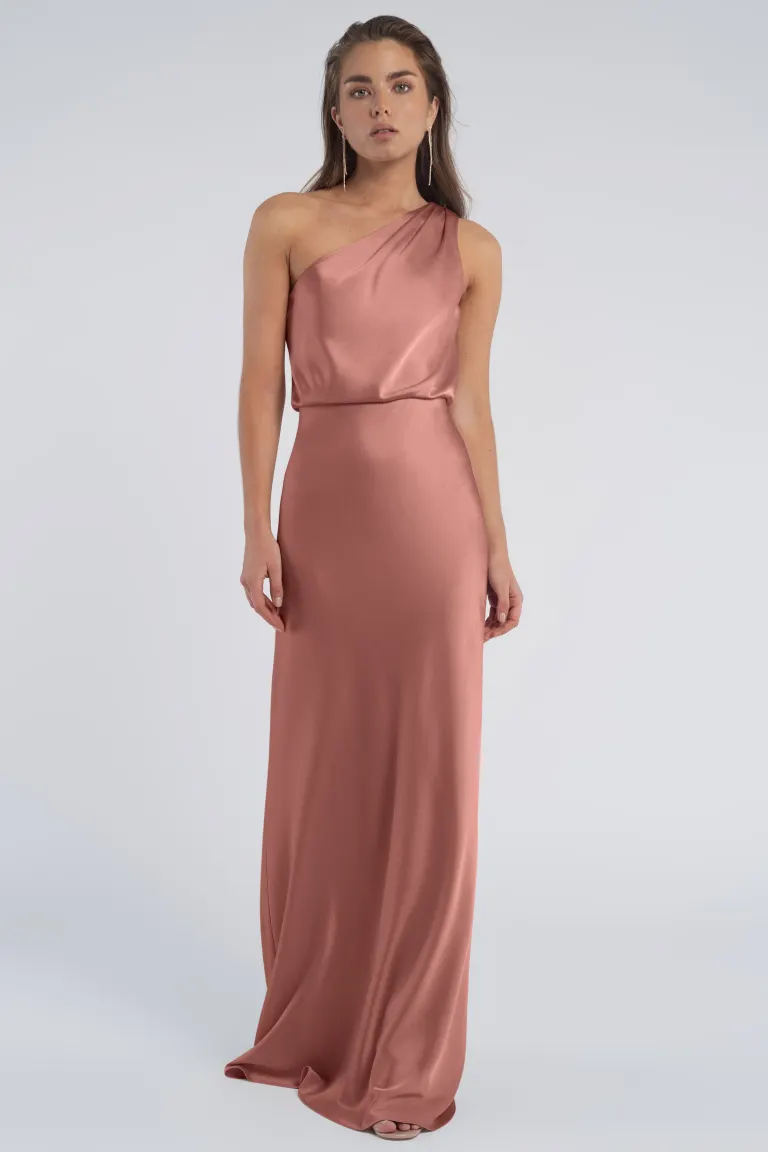 Jenny Yoo Bridesmaid Dress Sterling - Image 3