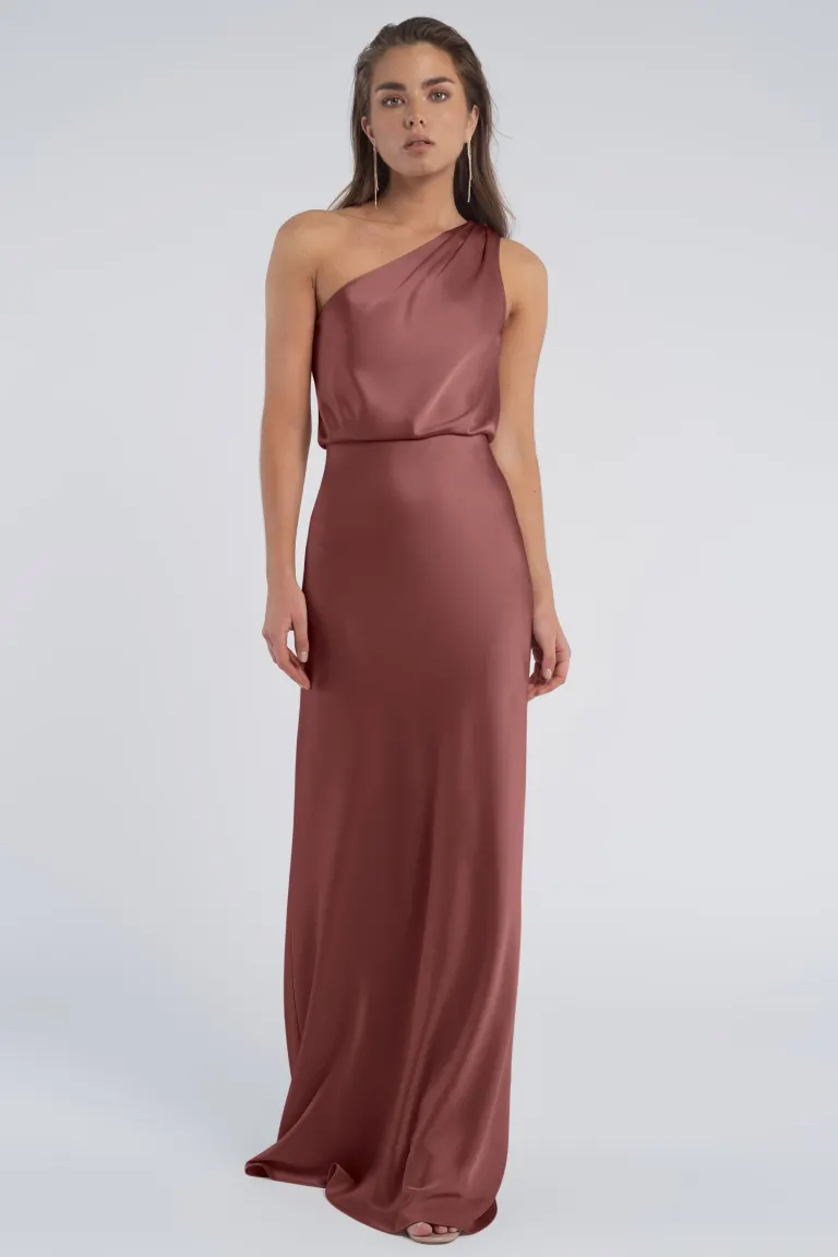 Jenny Yoo Bridesmaid Dress Sterling - Image 4