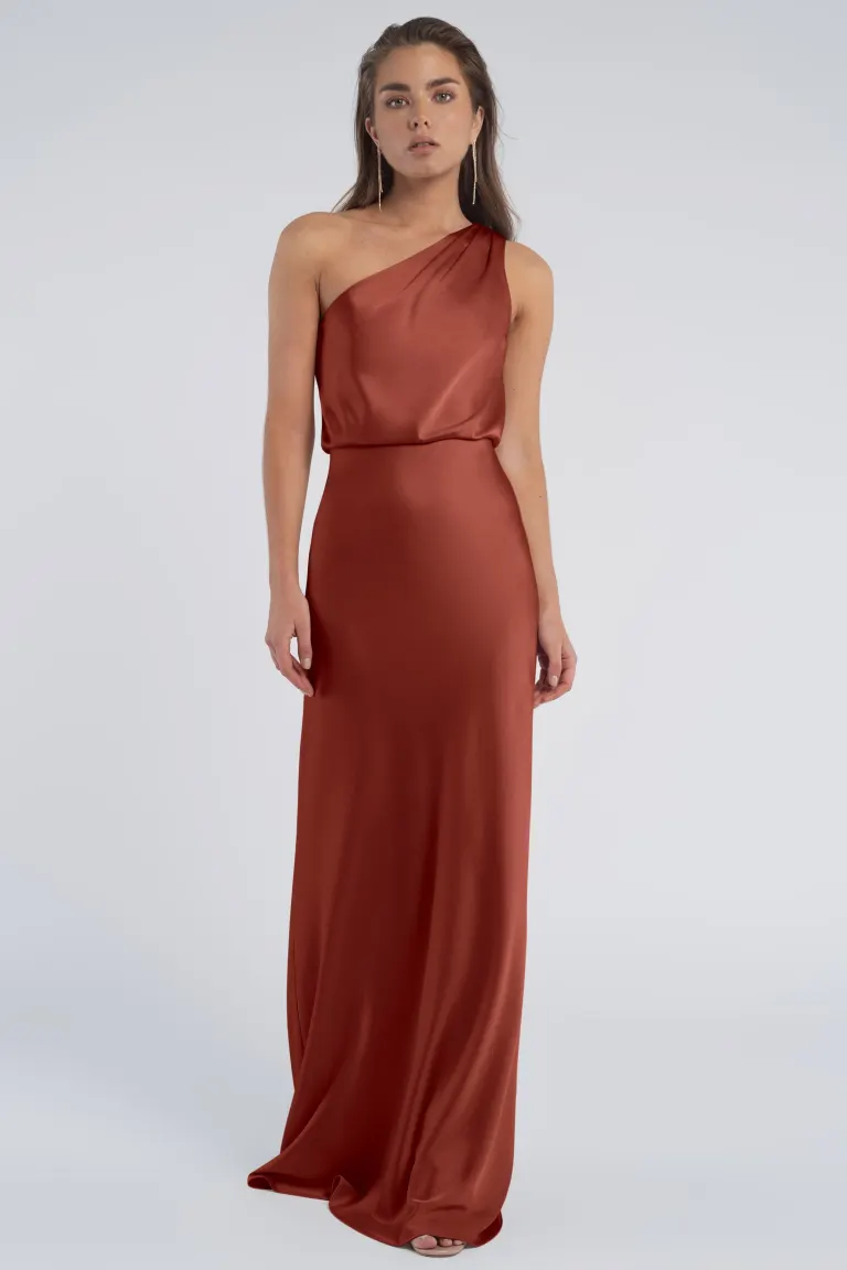 Jenny Yoo Bridesmaid Dress Sterling - Image 5