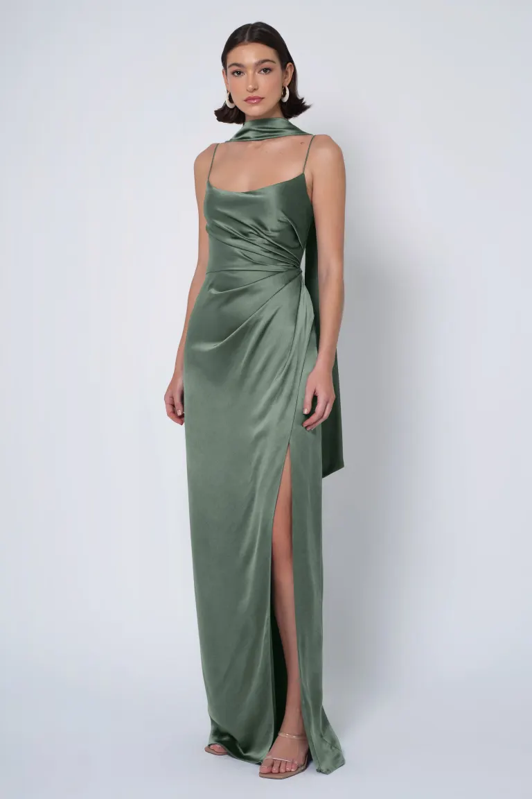 Jenny Yoo Bridesmaid Dress Wren - Image 4