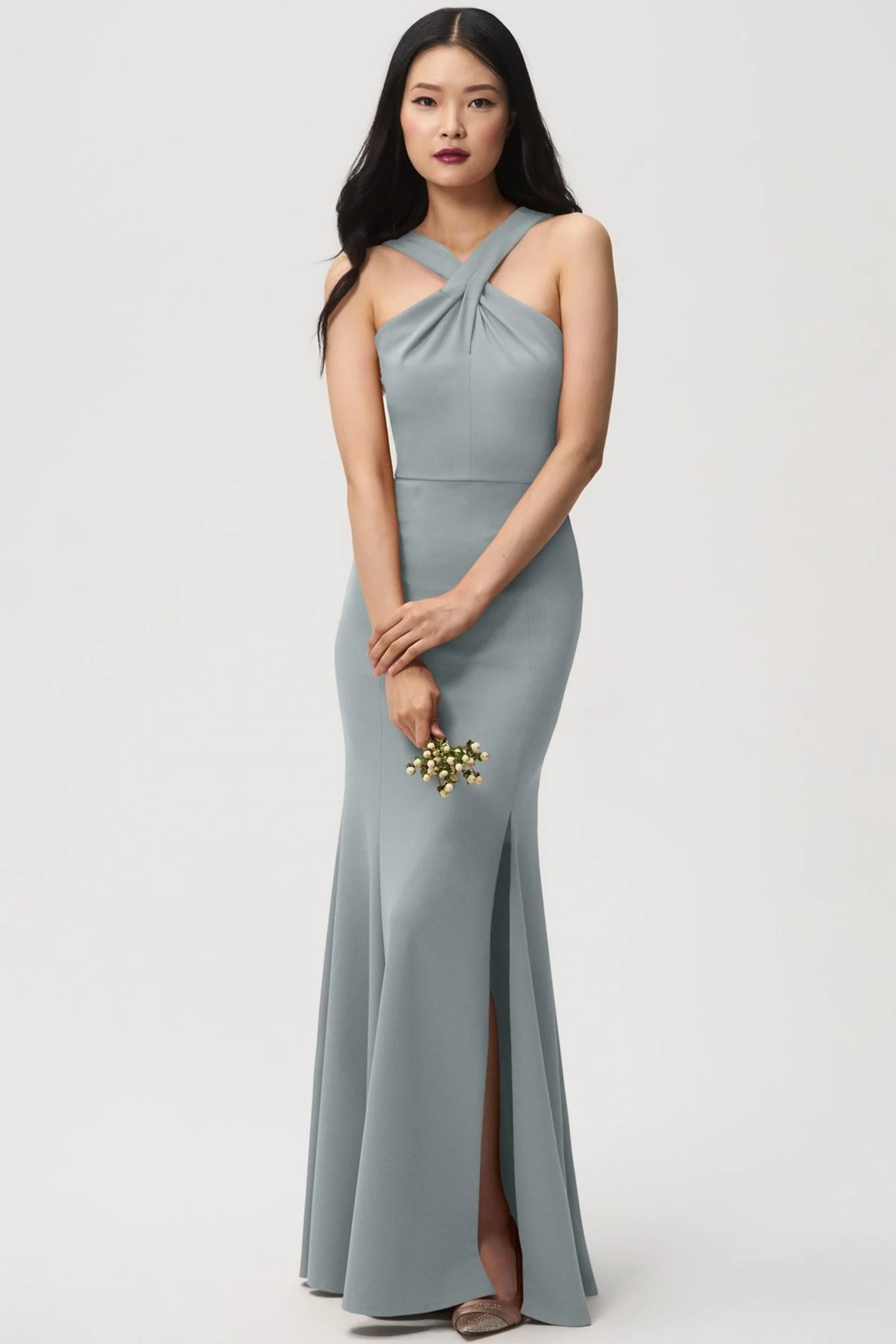 Jenny Yoo Long Bridesmaid Dress Kayleigh - Image 10