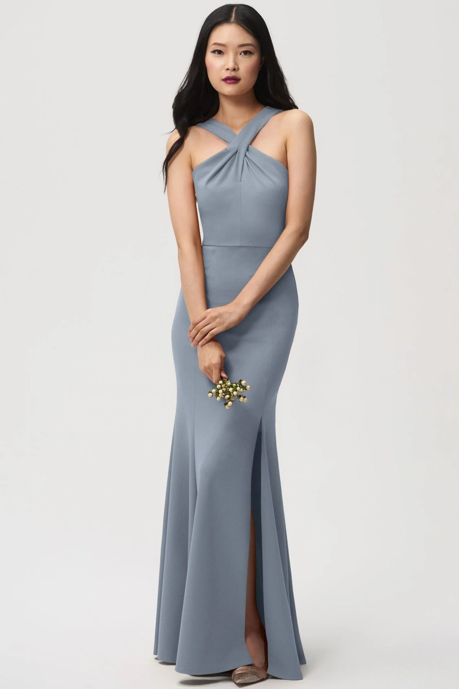 Jenny Yoo Long Bridesmaid Dress Kayleigh - Image 11