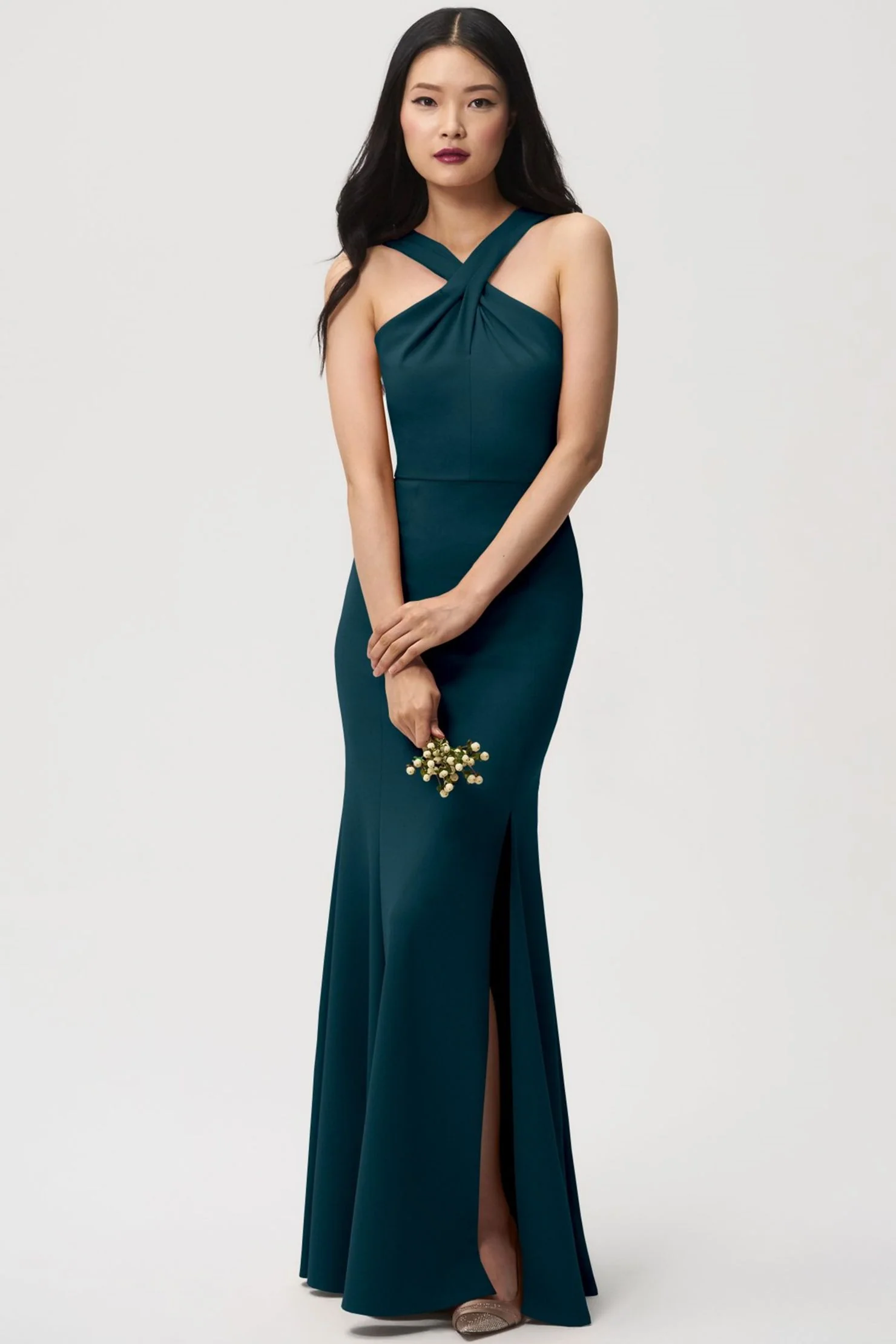 Jenny Yoo Long Bridesmaid Dress Kayleigh - Image 12