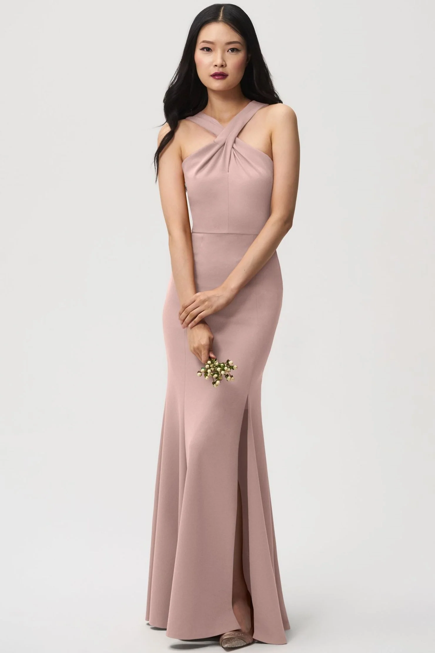 Jenny Yoo Long Bridesmaid Dress Kayleigh - Image 4