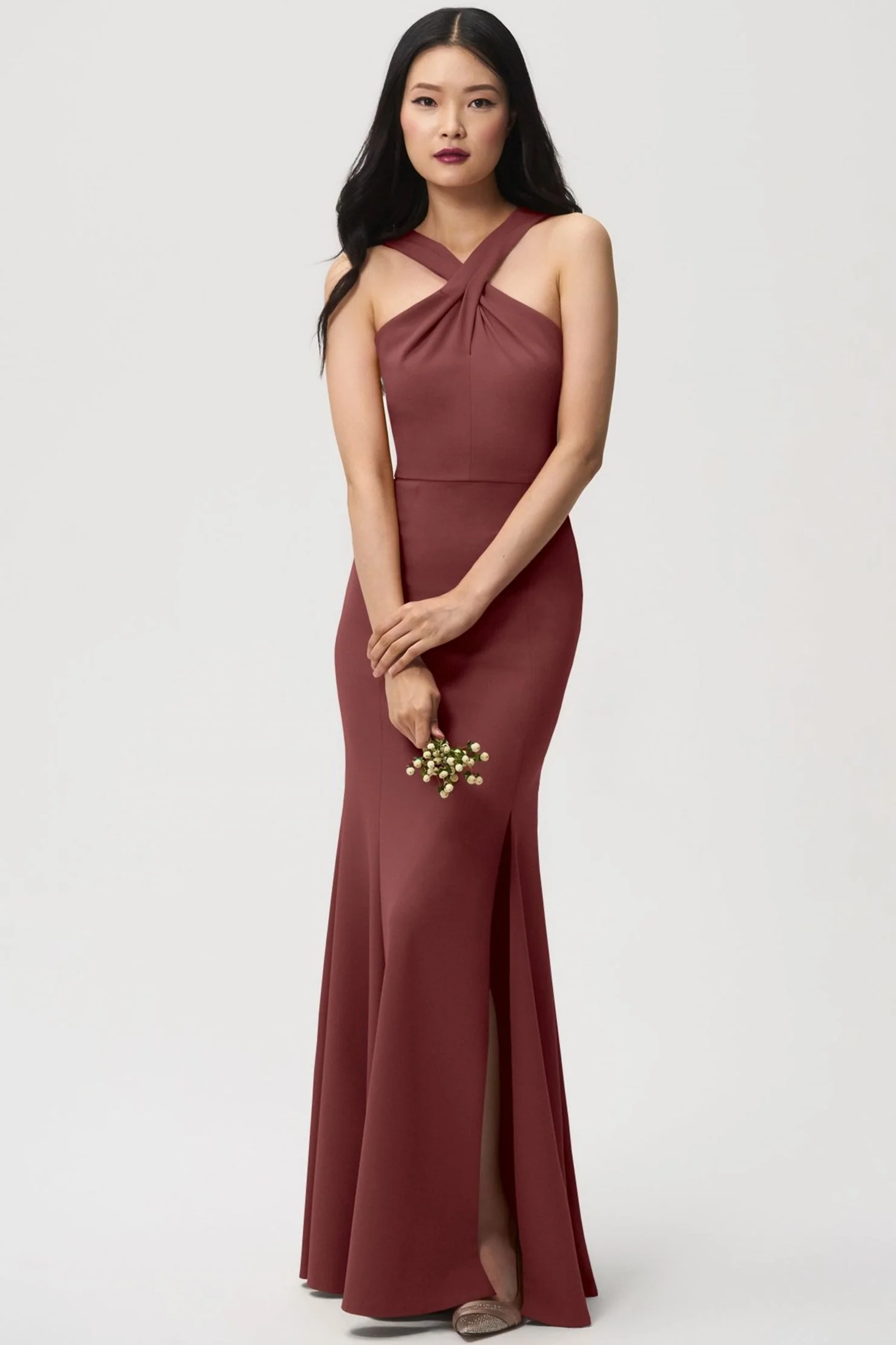 Jenny Yoo Long Bridesmaid Dress Kayleigh - Image 5