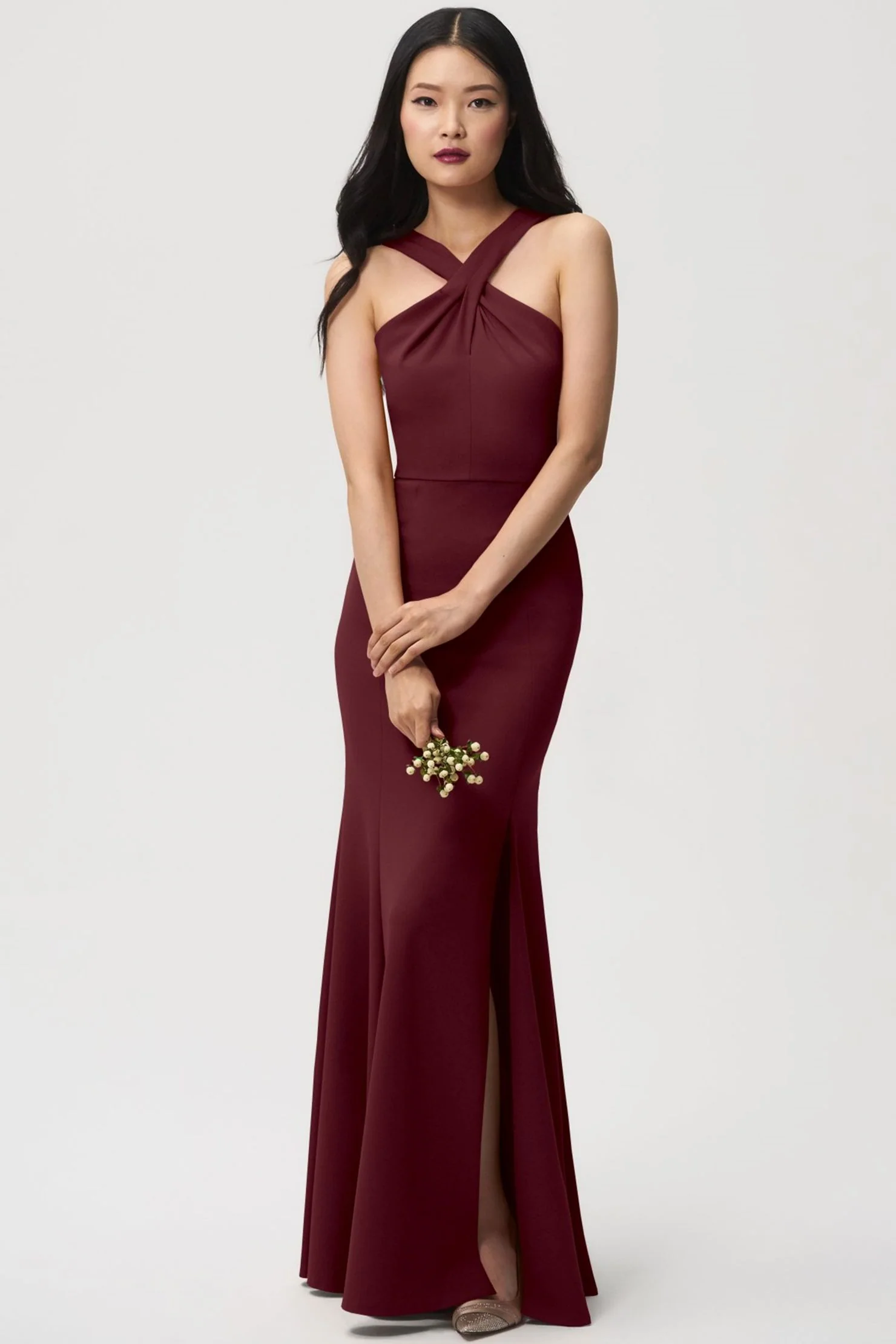 Jenny Yoo Long Bridesmaid Dress Kayleigh - Image 8