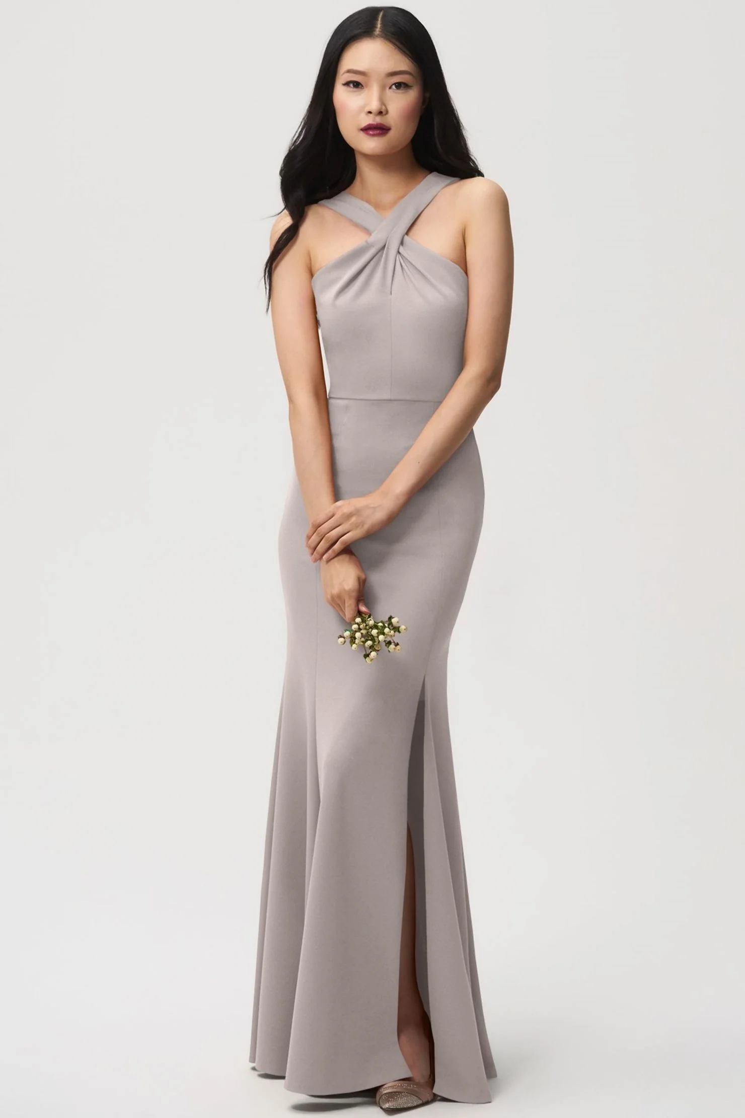 Jenny Yoo Long Bridesmaid Dress Kayleigh - Image 9