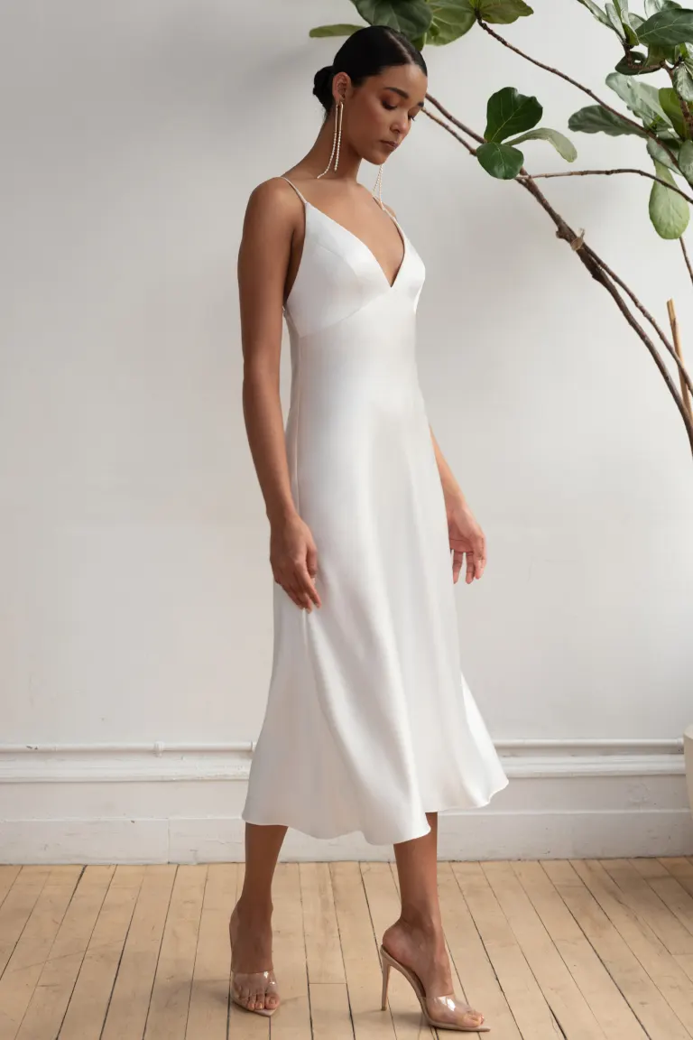 Jenny Yoo Little White Dress Bellini - Image 4