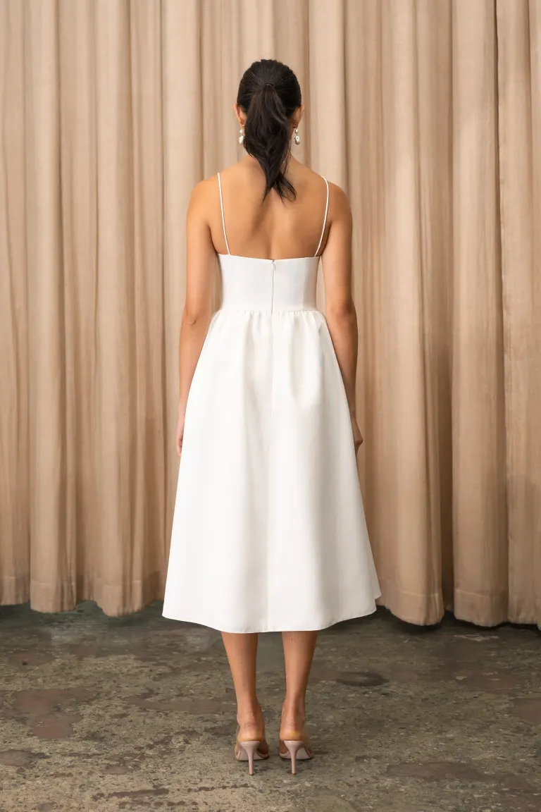 Jenny Yoo Little White Dress Luella - Image 4