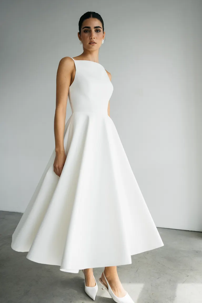 Jenny Yoo Little White Dress Maria - Image 4