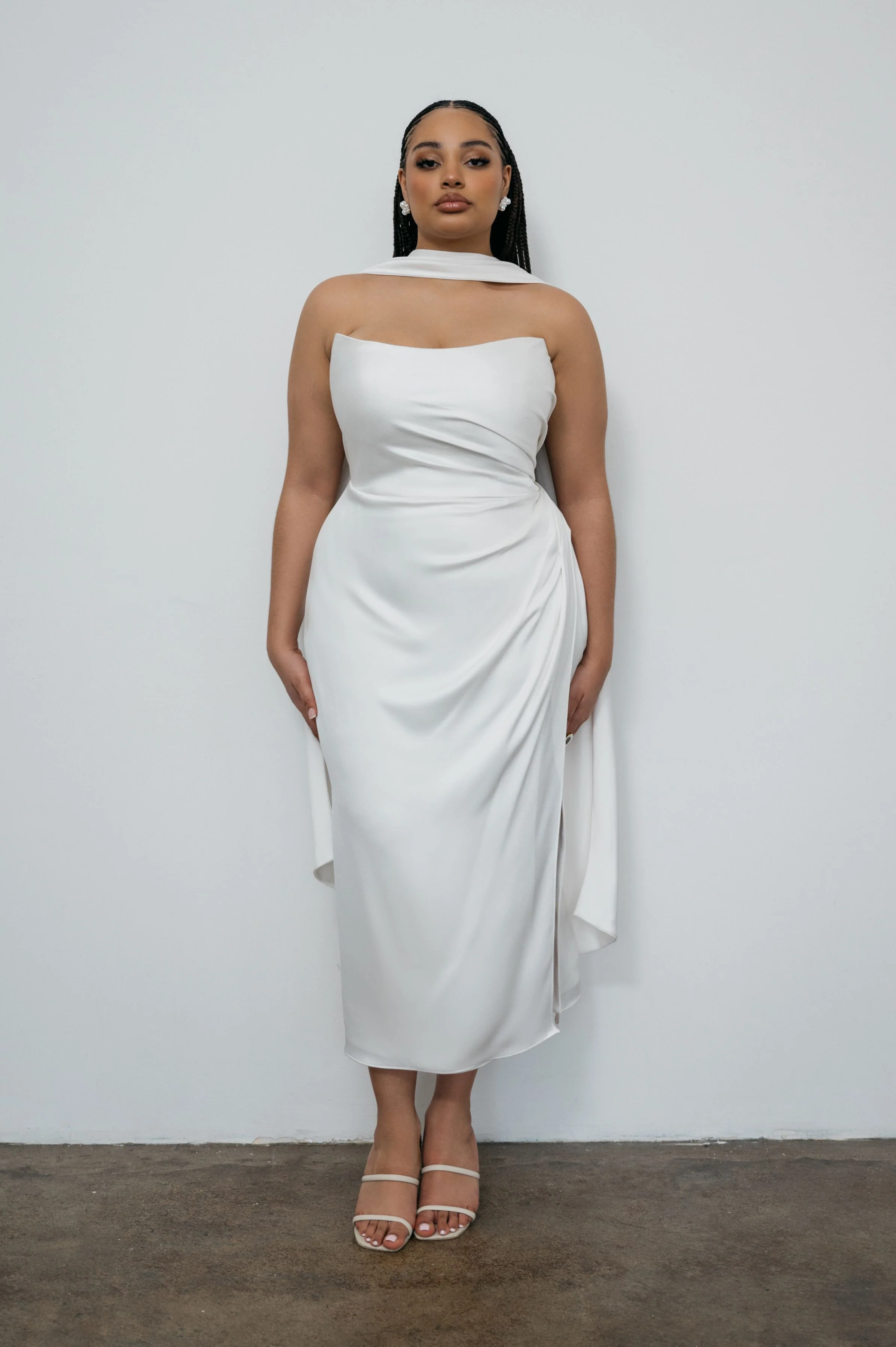 Jenny Yoo Little White Dress Perla - Image 4