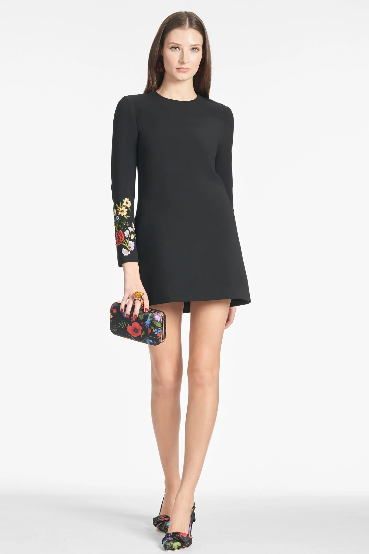 On the Rocks Clutch - Noir Wildflower - Image 5