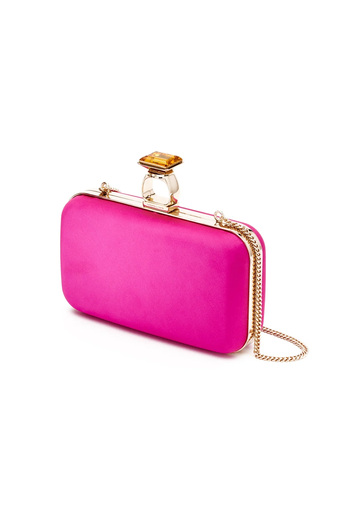 On the Rocks Clutch - Cerise - Image 4