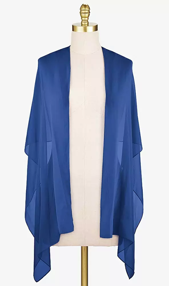 Sheer Crepe Stole by The Dessy Group - Image 13