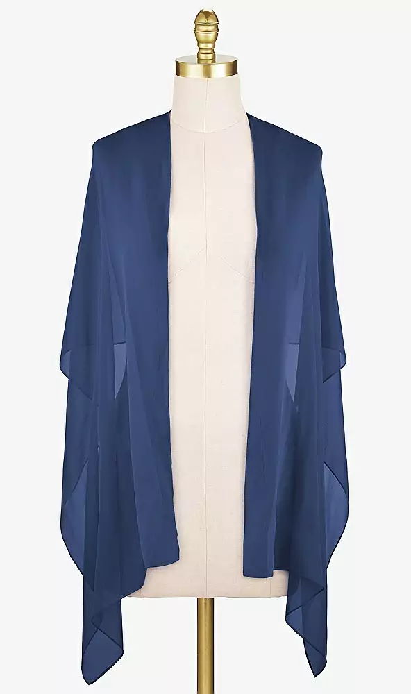 Sheer Crepe Stole by The Dessy Group - Image 14