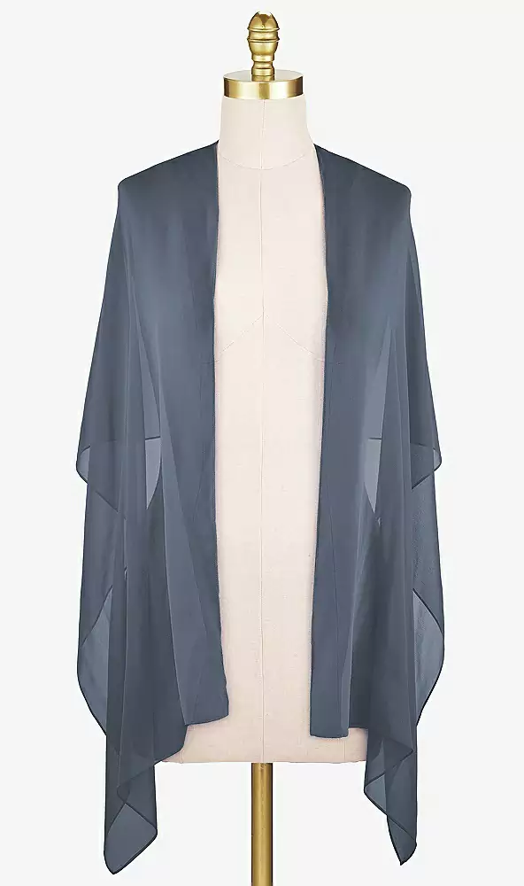 Sheer Crepe Stole by The Dessy Group - Image 15