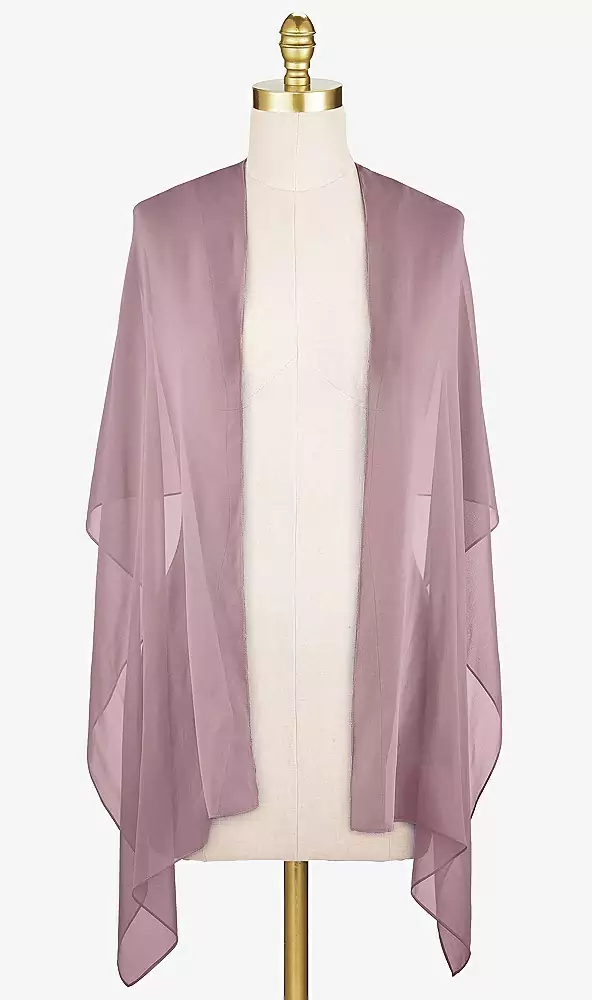 Sheer Crepe Stole by The Dessy Group - Image 17
