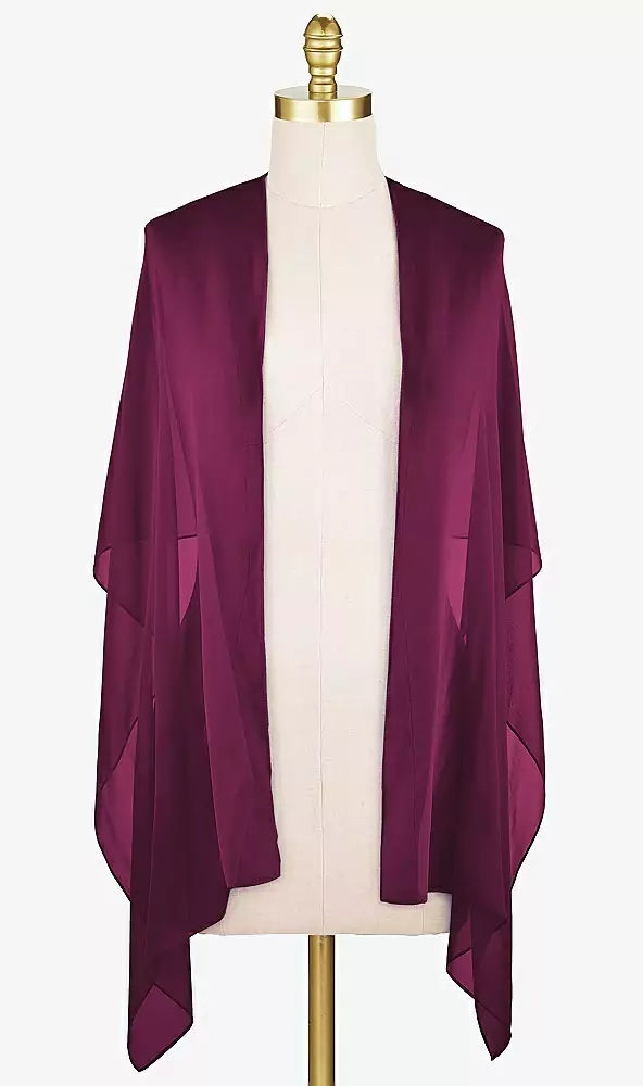 Sheer Crepe Stole by The Dessy Group - Image 4