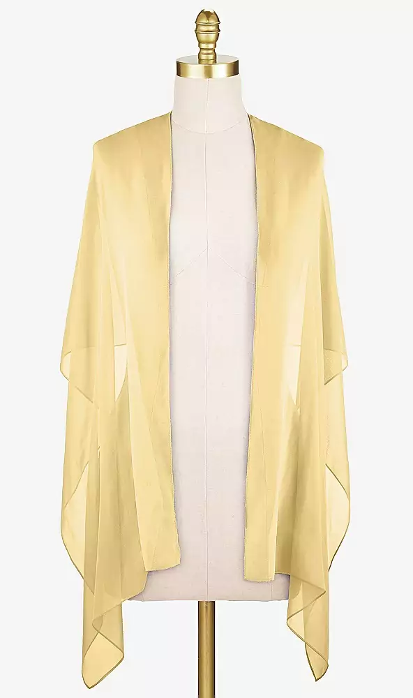 Sheer Crepe Stole by The Dessy Group - Image 7