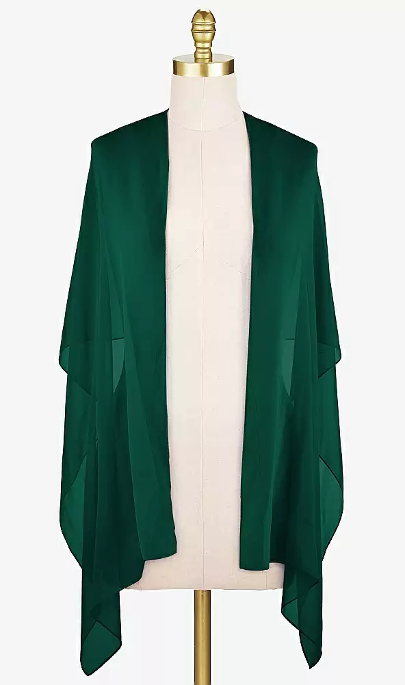Sheer Crepe Stole by The Dessy Group - Image 8