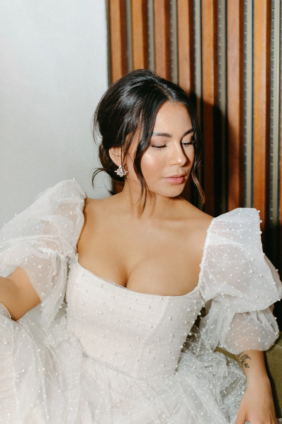 By Watters Little White Dress Macaron 35302 - Image 7